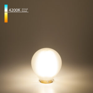 Филаментная светодиодная лампа G45 6W 4200K E14 Classic F 6W 4200K E14