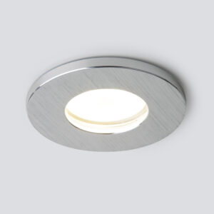 Влагозащищенный точечный светильник 125 MR16 серебро