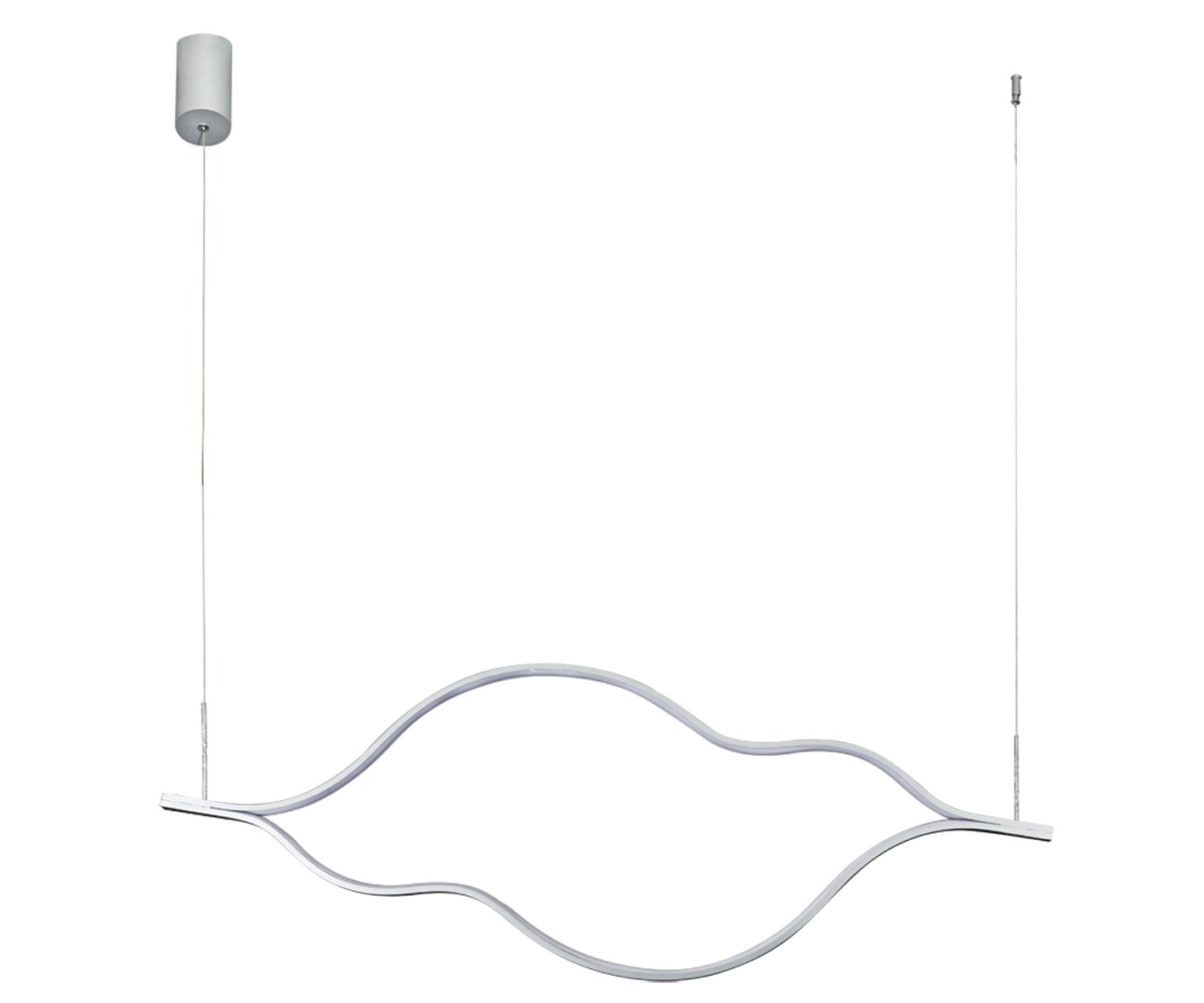00019483 08258-140,16P Подвес Линн серебро w140*3 h200 Led 50W (4000K) — изображение 1