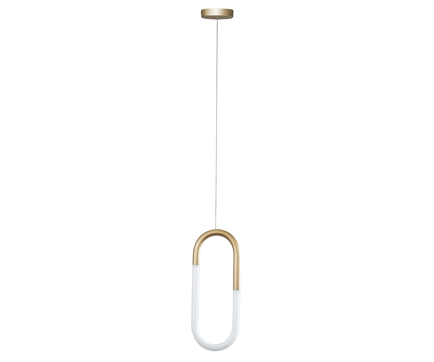 CZ 08271,33(4000K) Подвес Канто золото d14 h200 (высота корпуса светильника h36) Led 12W (4000K) — изображение 1