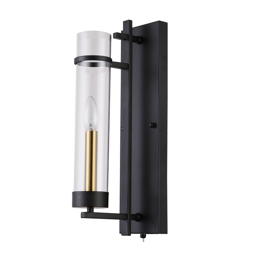 a1688ap-1bk Настенный светильник Arte Lamp HUGO A1688AP-1BK — изображение 1