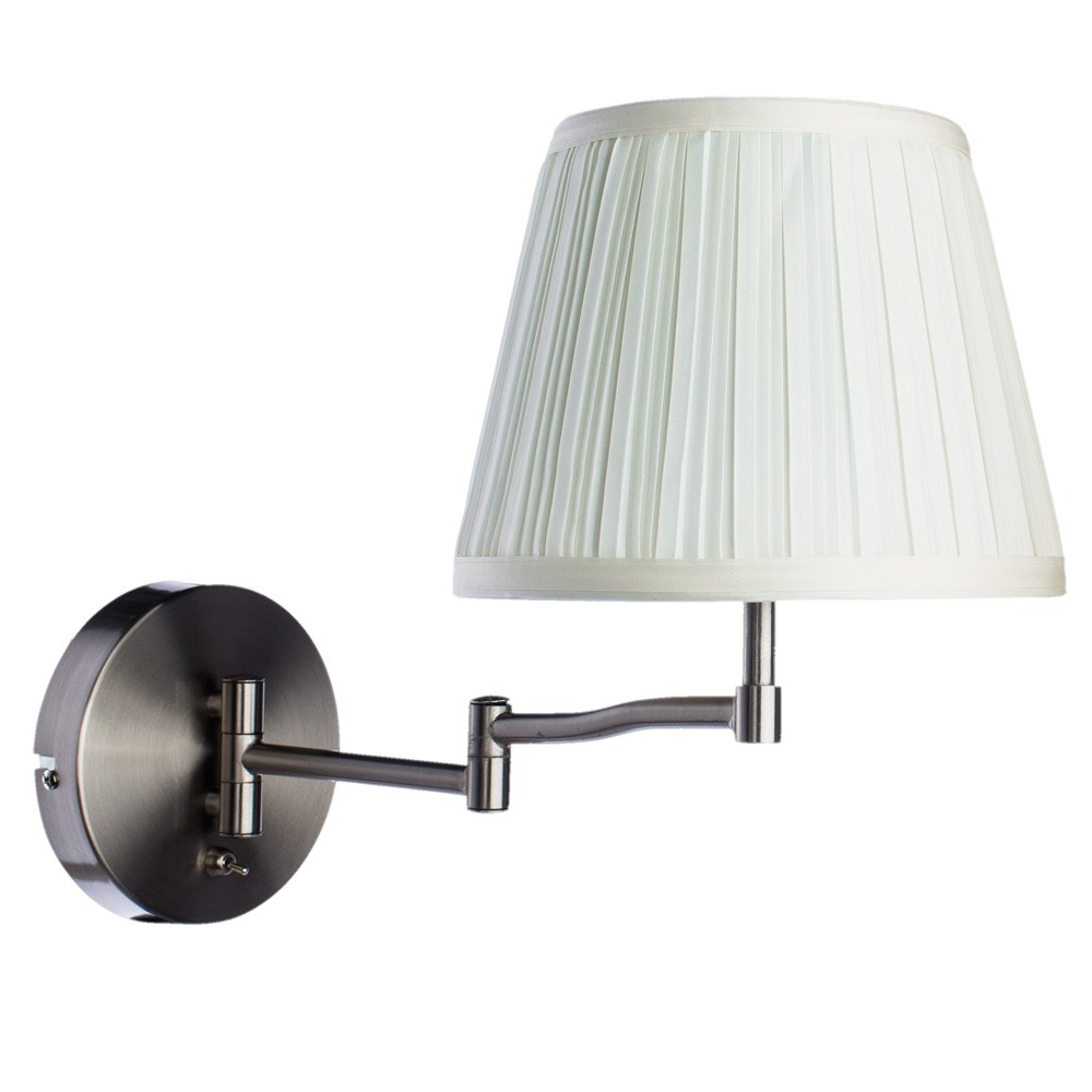 a2872ap-1ss Настенный светильник Arte Lamp CALIFORNIA A2872AP-1SS — изображение 1