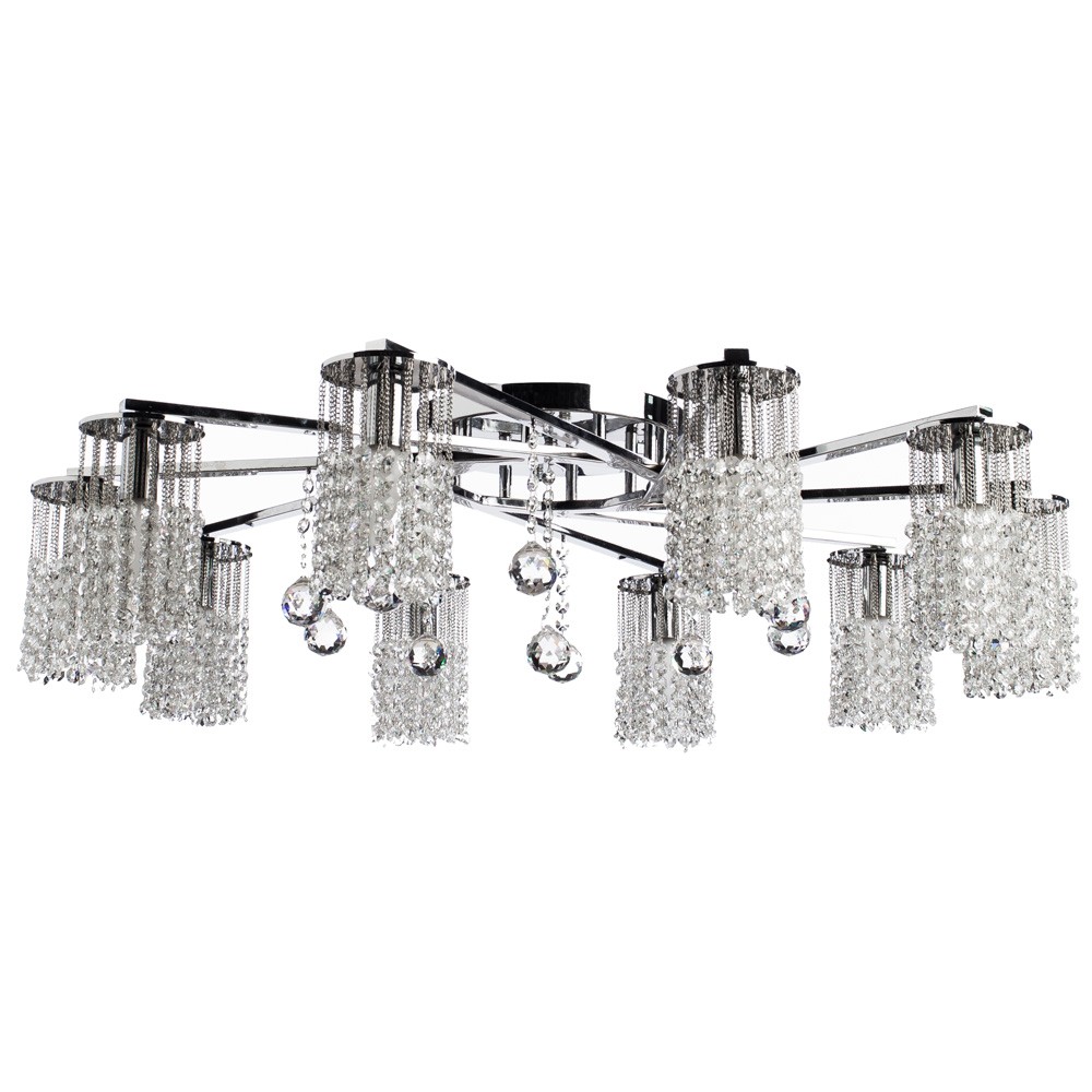 a3028pl-10cc Потолочный светильник Arte Lamp CASCATA A3028PL-10CC — изображение 1