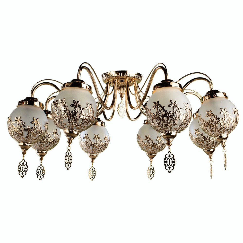 a4552pl-8go Потолочный светильник Arte Lamp MOROCCANA A4552PL-8GO — изображение 1