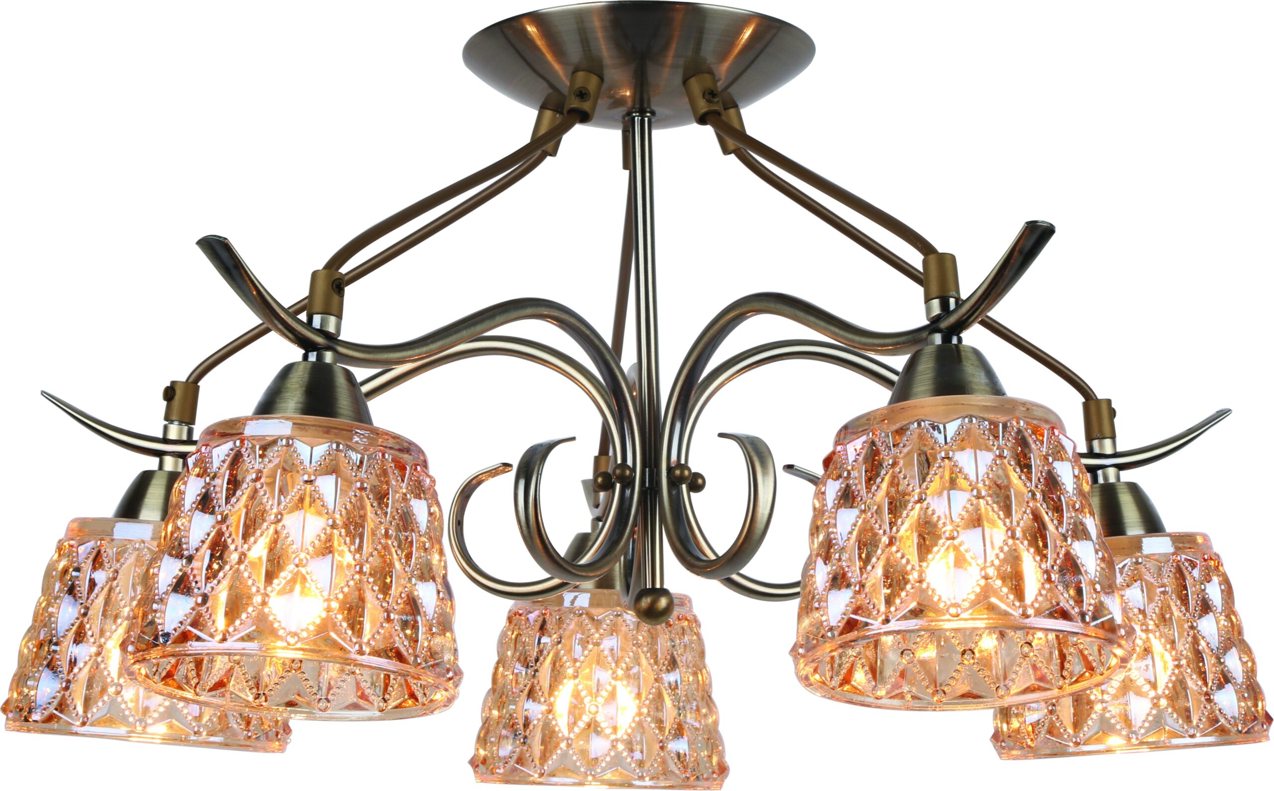 a6185pl-5ab-scaled Потолочный светильник Arte Lamp LUCIANA A6185PL-5AB — изображение 1