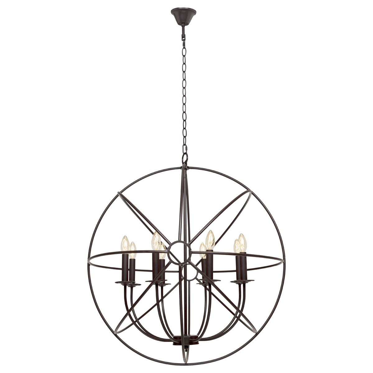 loft1192-8 Подвесная люстра Loft it Foucaults orb LOFT1192-8 — изображение 1