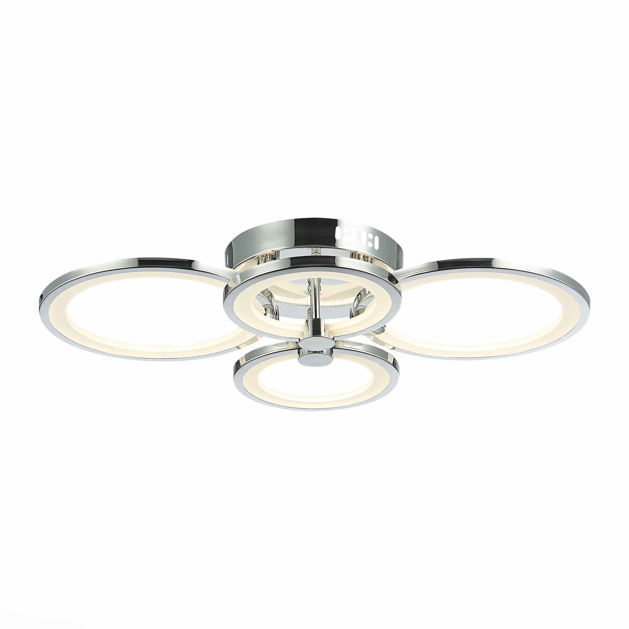 sle200312-04_01w Светильник потолочный Хром/Белый LED 1*100W 3000-6000K — изображение 1