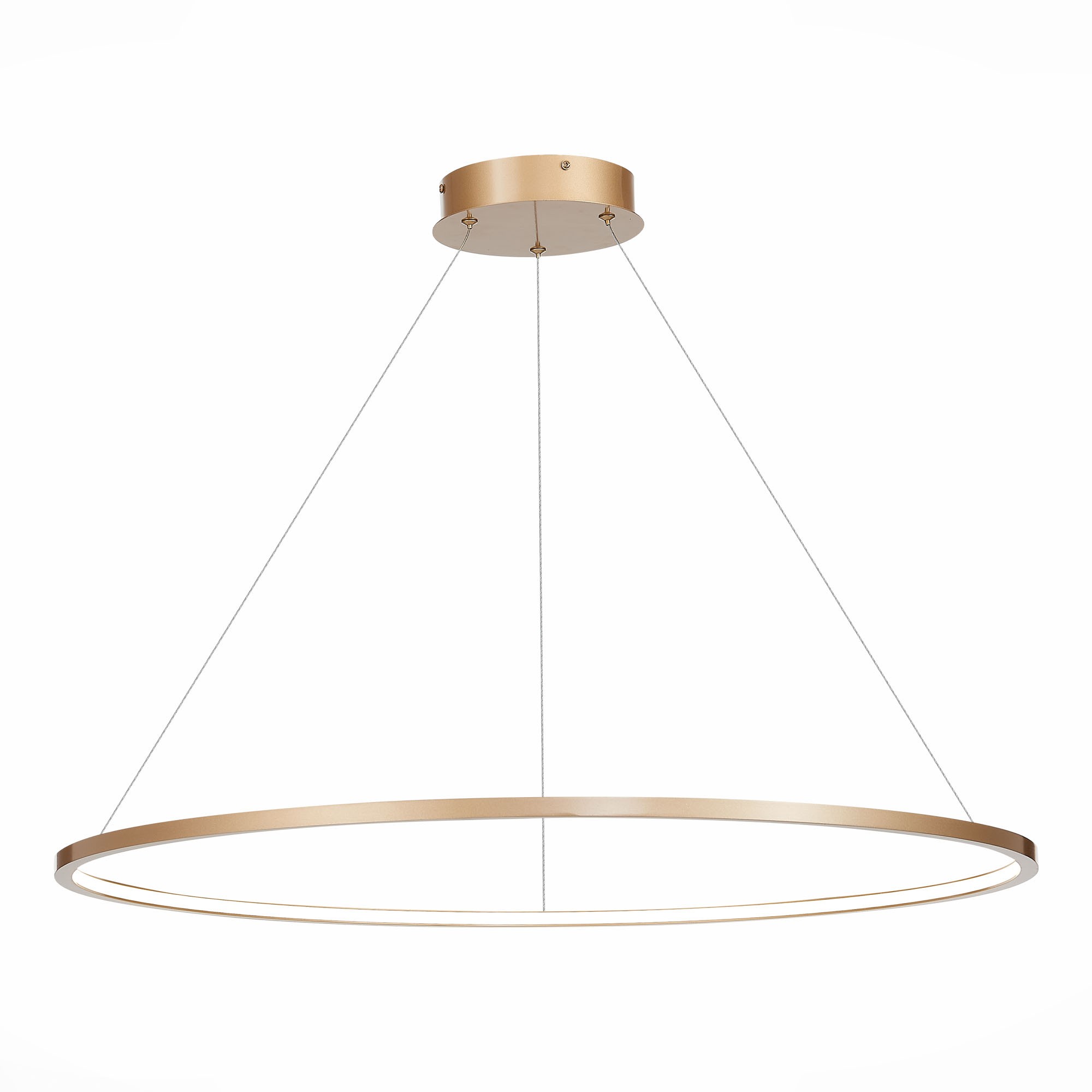 st603.243.46_01w Светильник подвесной ST-Luce Золотистый/Белый LED 1*46W 4000K — изображение 1