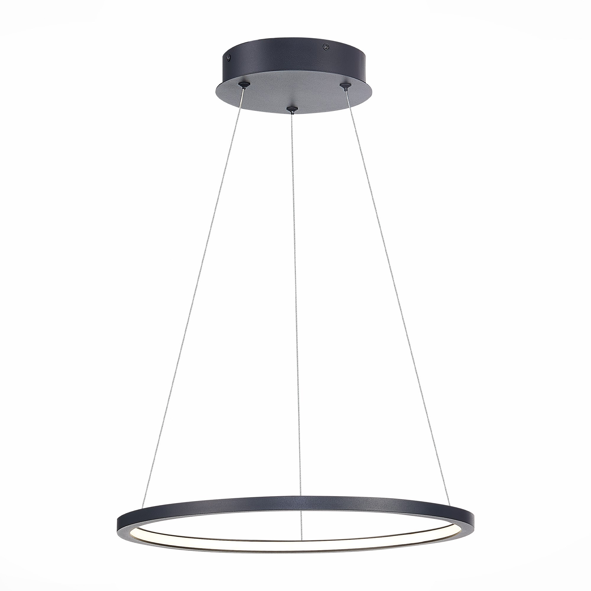 st603.443.22_01w Светильник подвесной ST-Luce Черный/Белый LED 1*22W 4000K — изображение 1