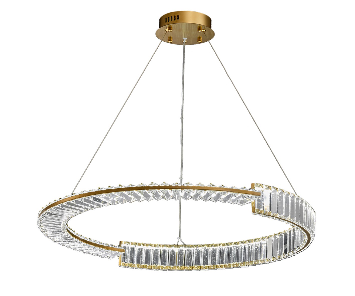 00022002 07662-80,20 Подвес Омма бронза d80 h128 Led 53W (4000K) — изображение 1
