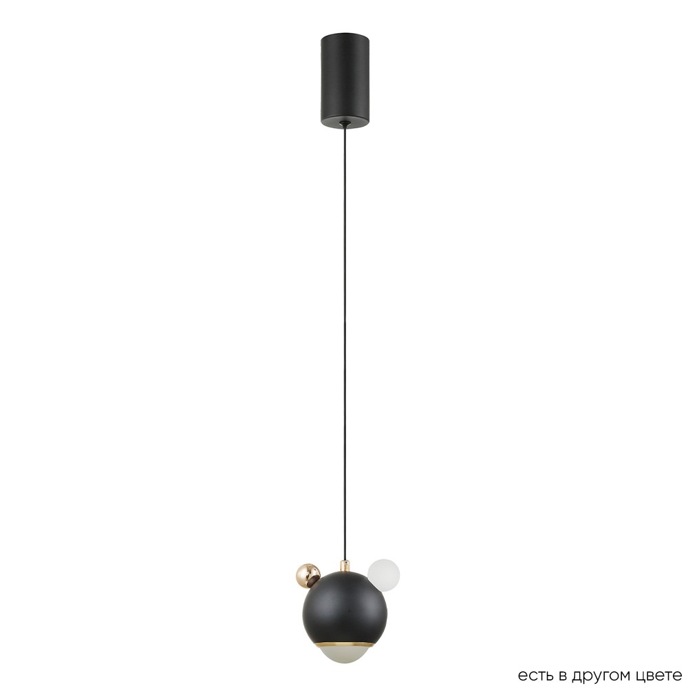 amigo_sp_led_black Светильник подвесной Crystal Lux AMIGO SP LED BLACK — изображение 1