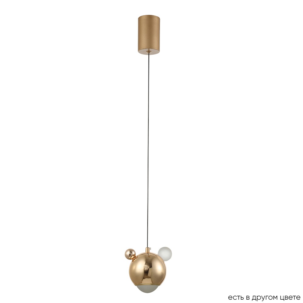 amigo_sp_led_gold Светильник подвесной Crystal Lux AMIGO SP LED GOLD — изображение 1