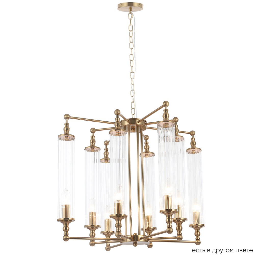 tomas_sp8_d650_brass Люстра Crystal Lux TOMAS SP8 D650 BRASS — изображение 1